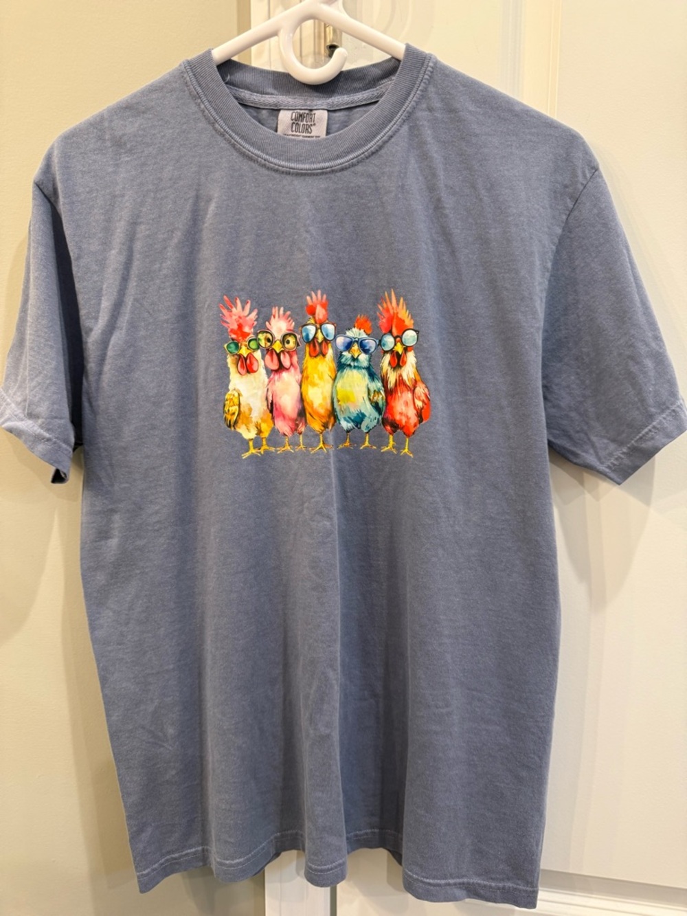 Comfort Colors Light Blue Crewneck Tee